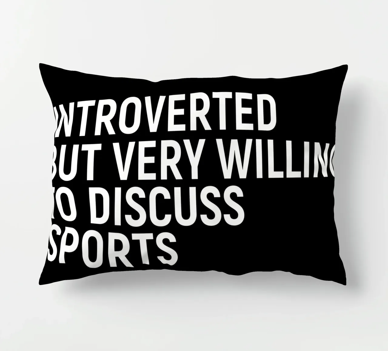Introverted but very willing to discuss sports cuscino da happieeagle