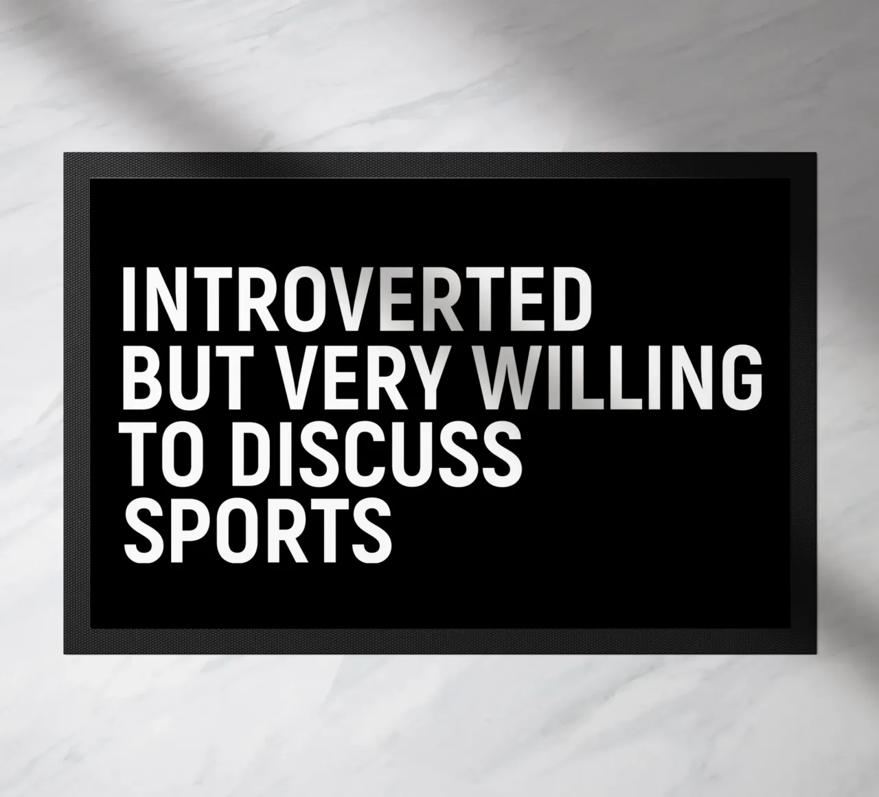 Introverted but very willing to discuss sports zerbino da happieeagle