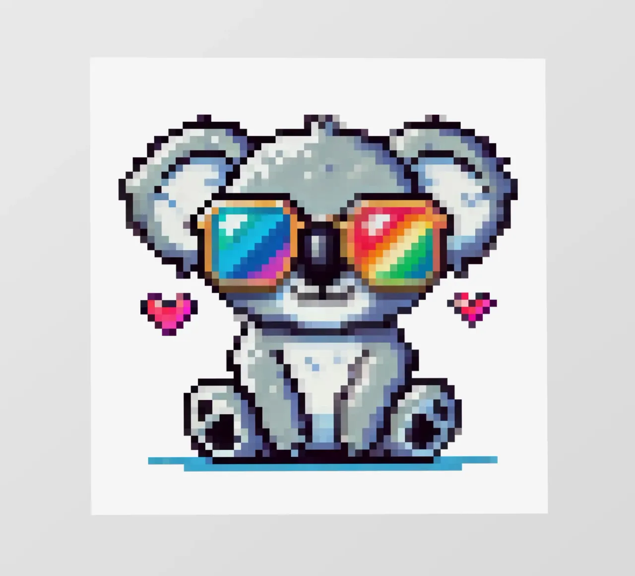koala fresco - Pixelart telo in pvc da pixelart