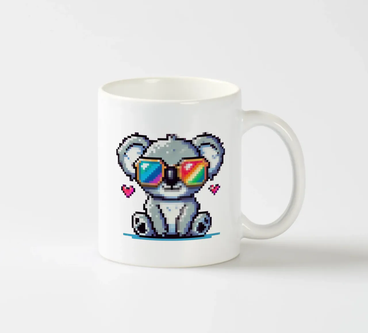 koala fresco - Pixelart tazza in ceramica da pixelart
