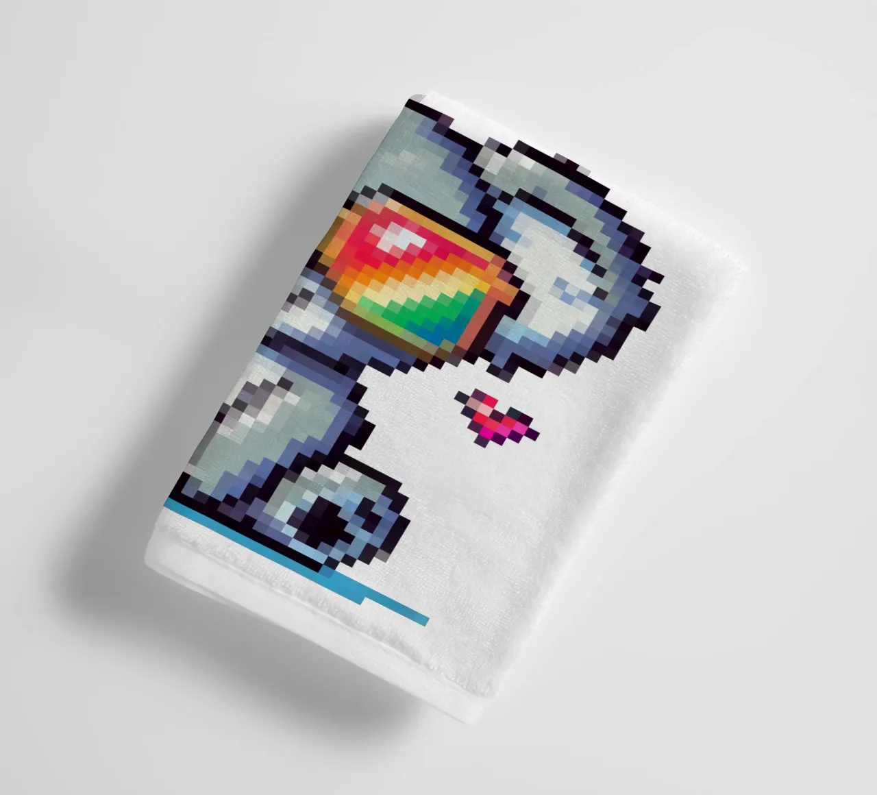 koala fresco - Pixelart asciugamano da bagno da pixelart