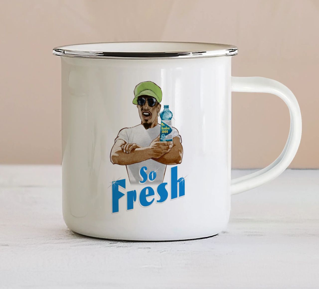 So Fresh! tazza in smalto da Ads Libitum