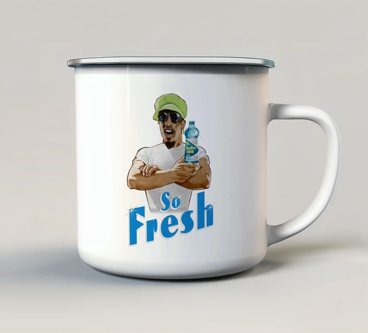 So Fresh! tazza in smalto da Ads Libitum