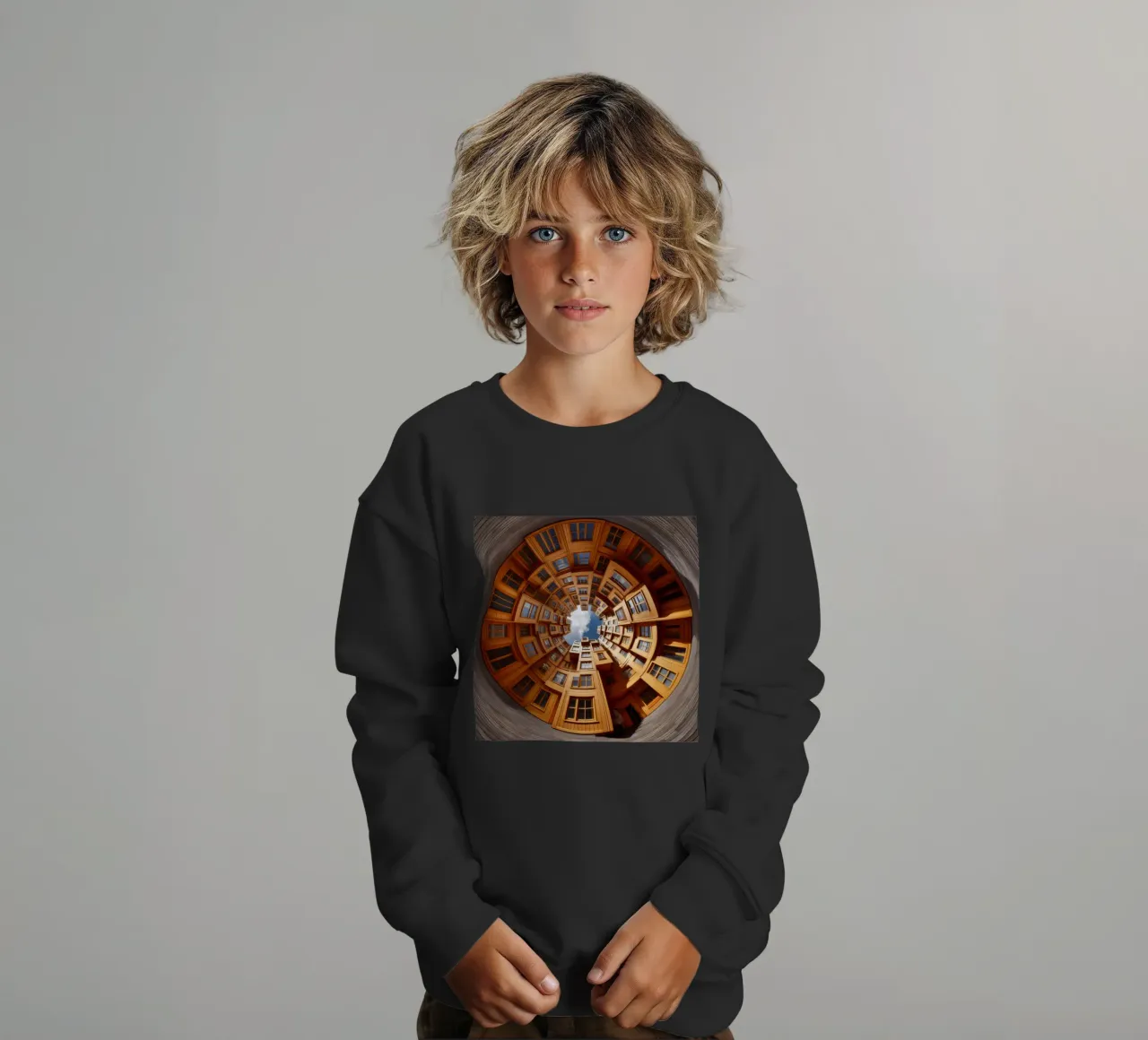 Sphere 060 - Unique Wooden Architecture felpa bambino da Spheres
