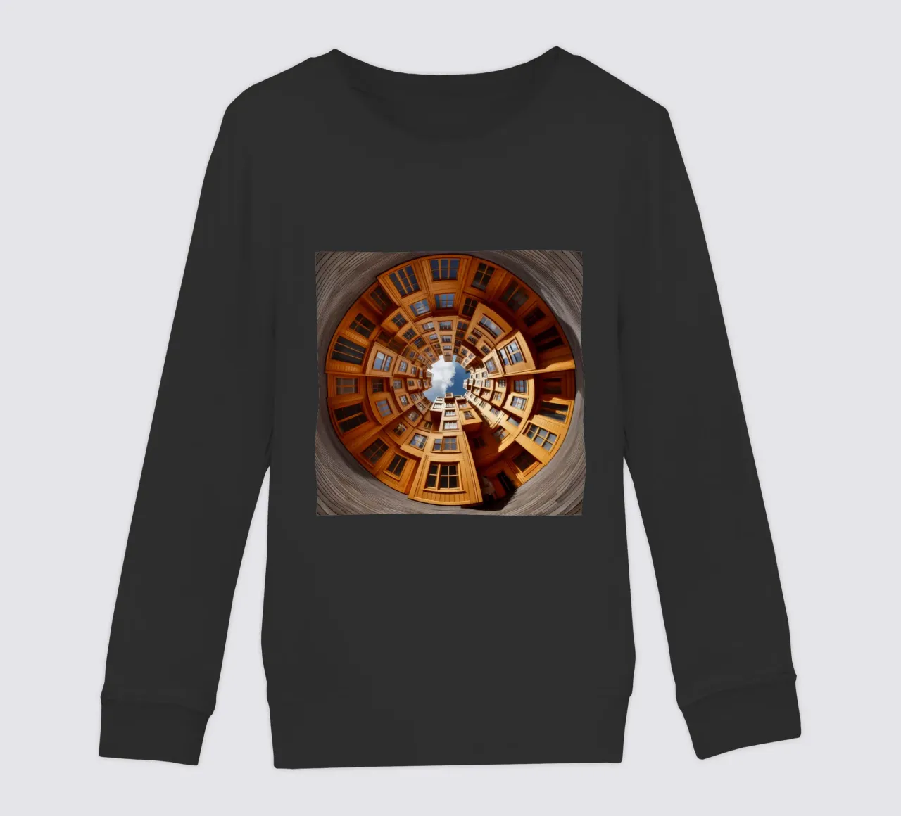 Sphere 060 - Unique Wooden Architecture felpa bambino da Spheres