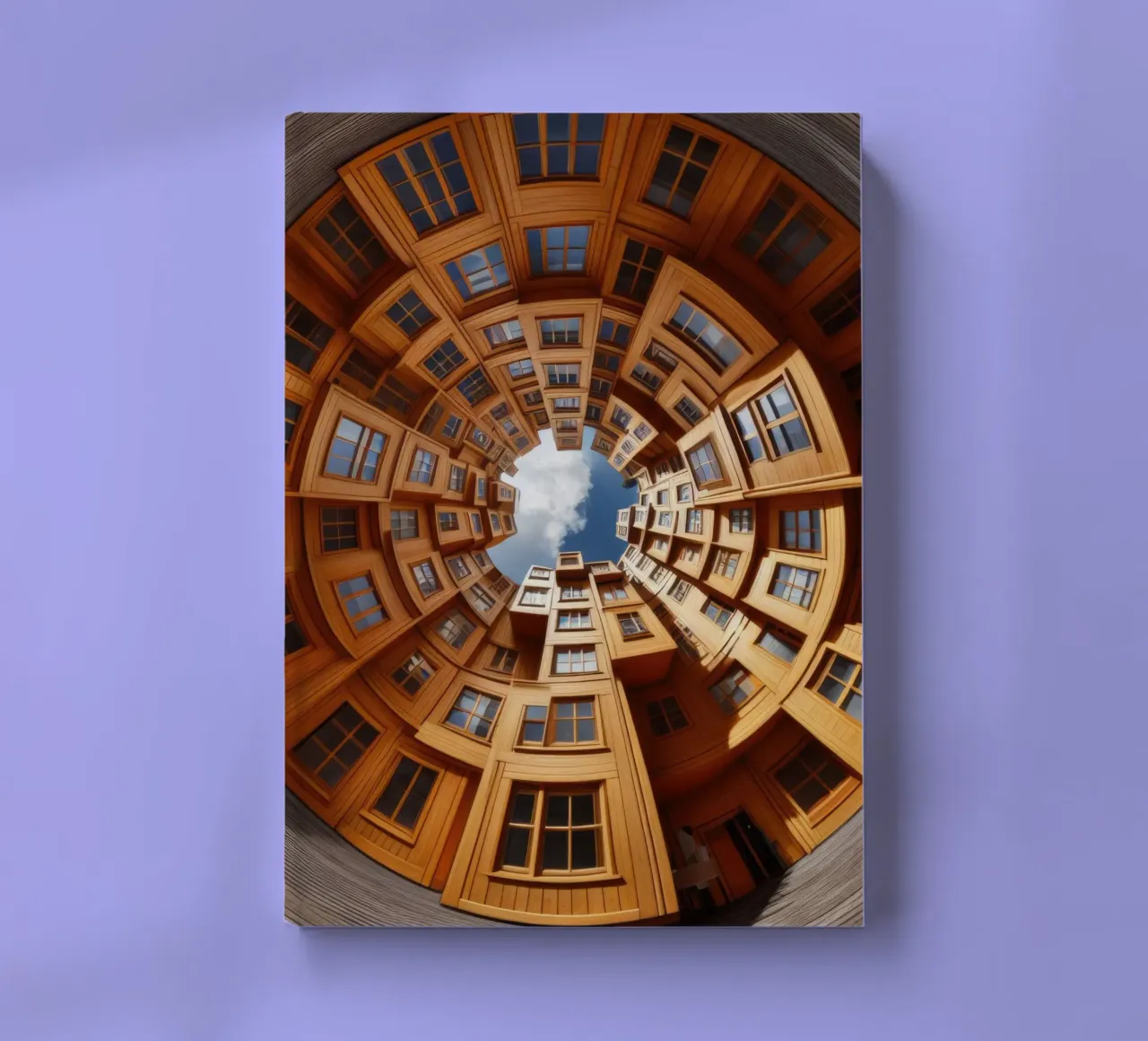 Sphere 060 - Unique Wooden Architecture notebook by Spheres