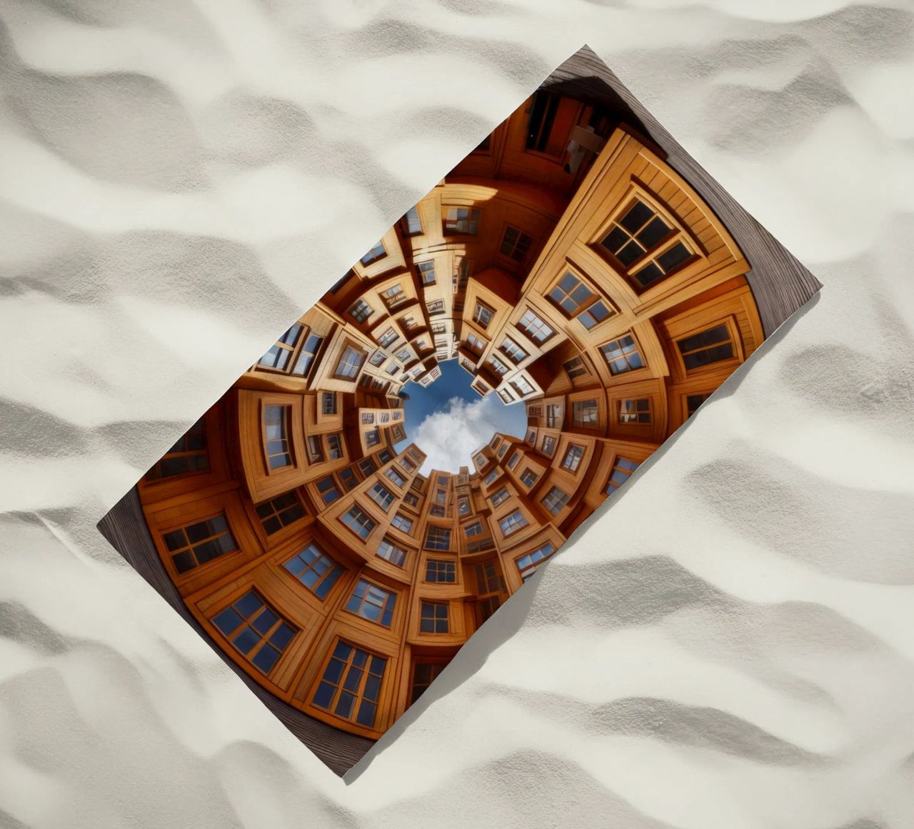 Sphere 060 - Unique Wooden Architecture telo mare da Spheres