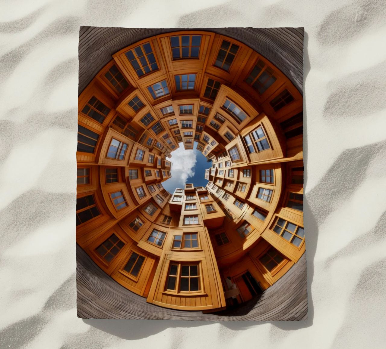 Sphere 060 - Unique Wooden Architecture telo mare da Spheres