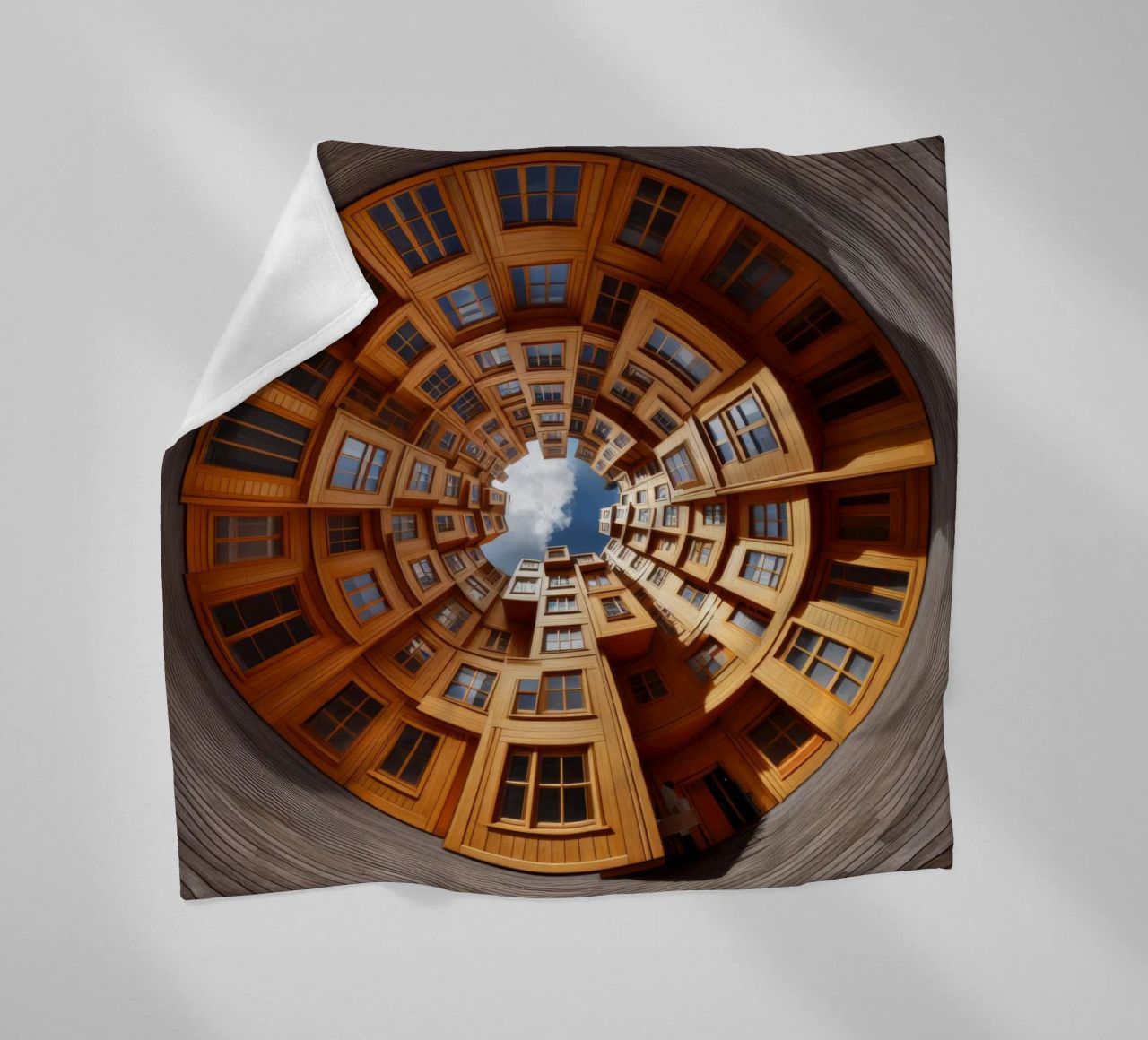 Sphere 060 - Unique Wooden Architecture coperta in pile da Spheres