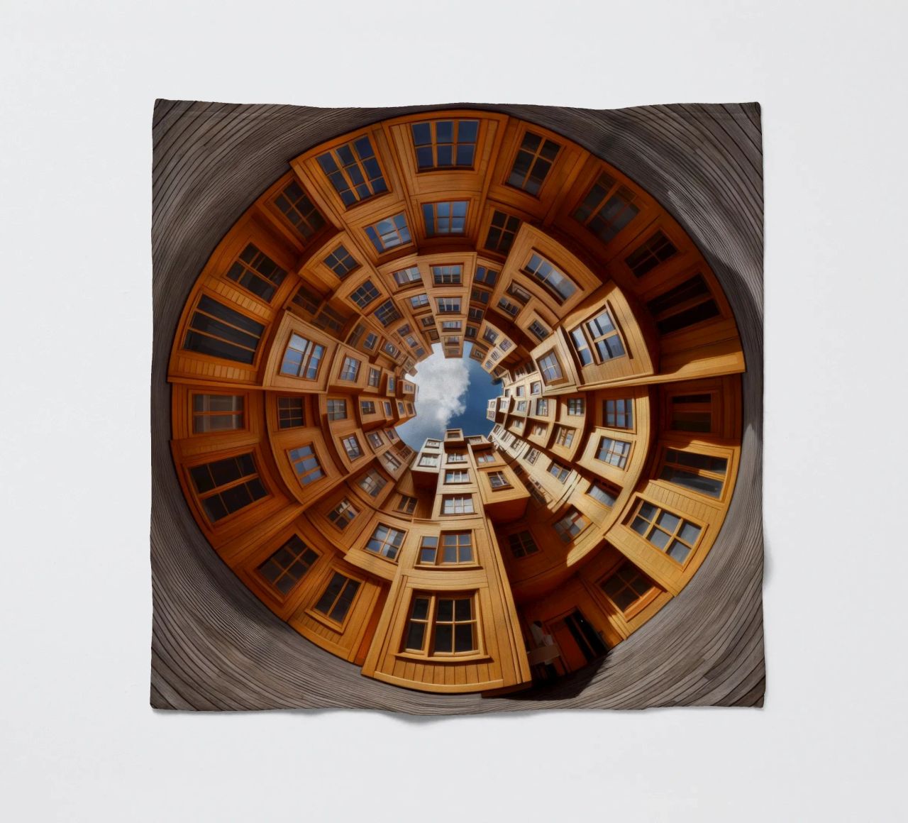 Sphere 060 - Unique Wooden Architecture coperta in pile da Spheres