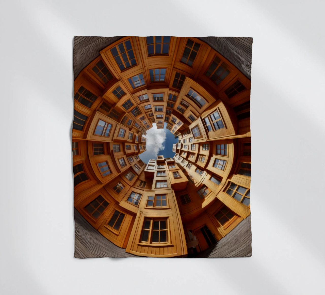 Sphere 060 - Unique Wooden Architecture coperta in pile da Spheres