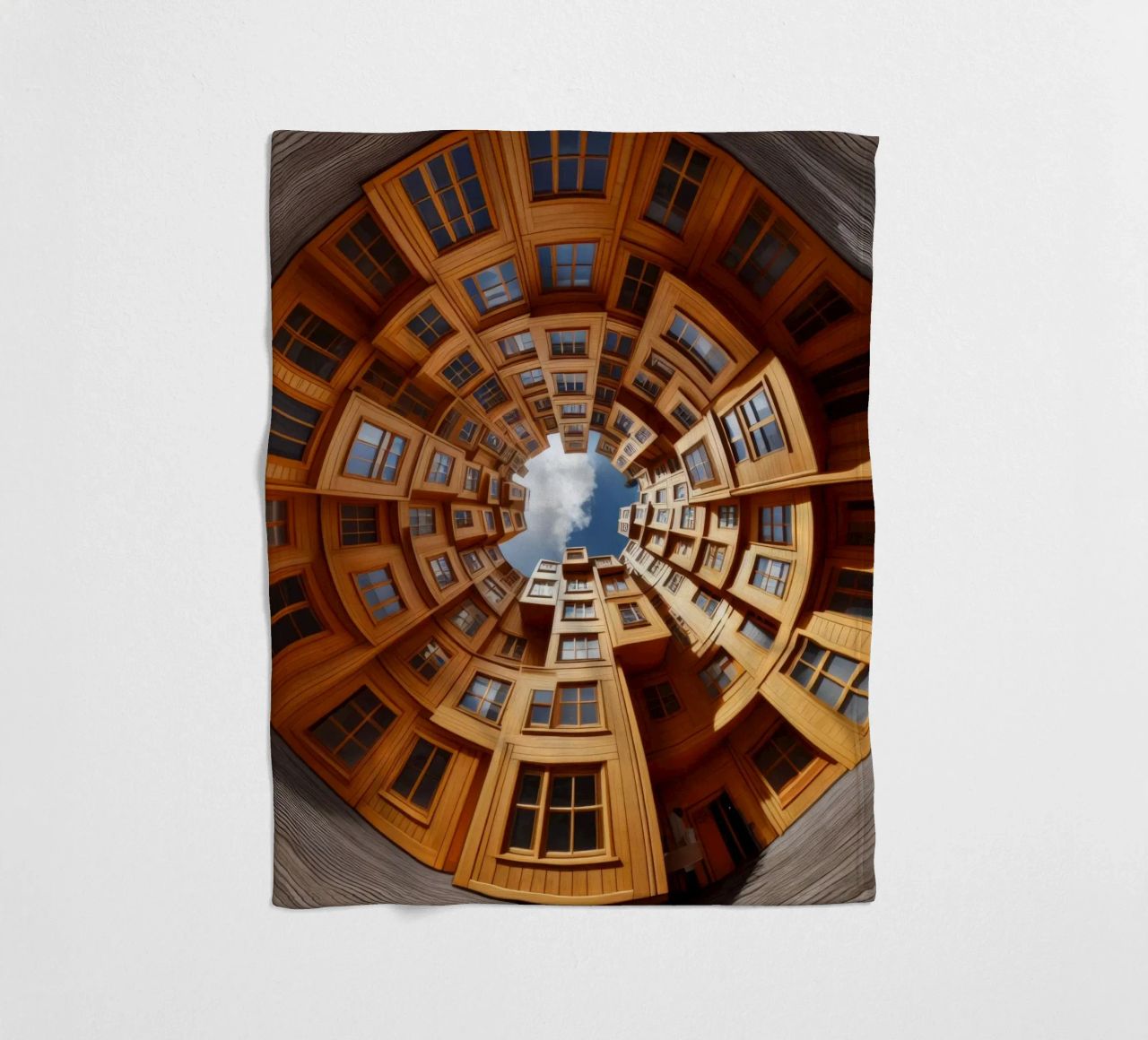 Sphere 060 - Unique Wooden Architecture coperta in pile da Spheres