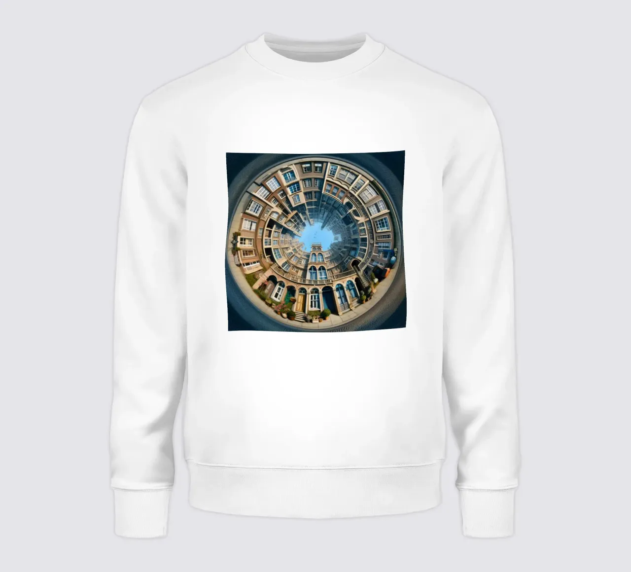 Sphere 064 - Circular Brick Architecture sweatshirt van Spheres