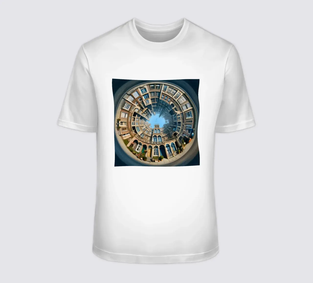 Sphere 064 - Circular Brick Architecture t-shirt da Spheres