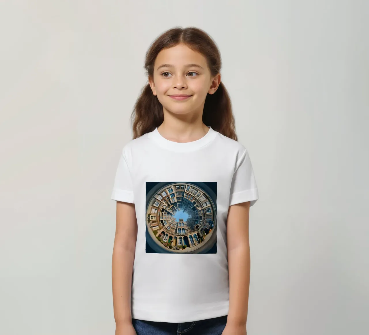 Sphere 064 - Circular Brick Architecture t-shirt bambini da Spheres