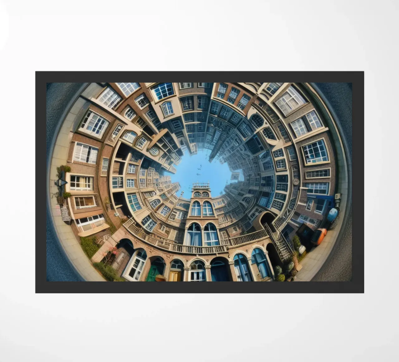 Sphere 064 - Circular Brick Architecture paillasson de Spheres