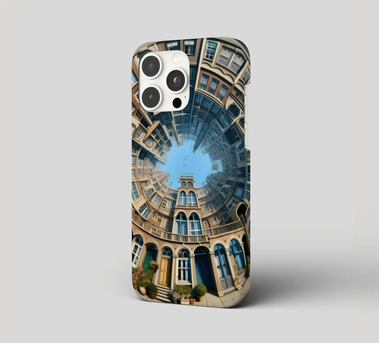 Sphere 064 - Circular Brick Architecture cover iphone da Spheres