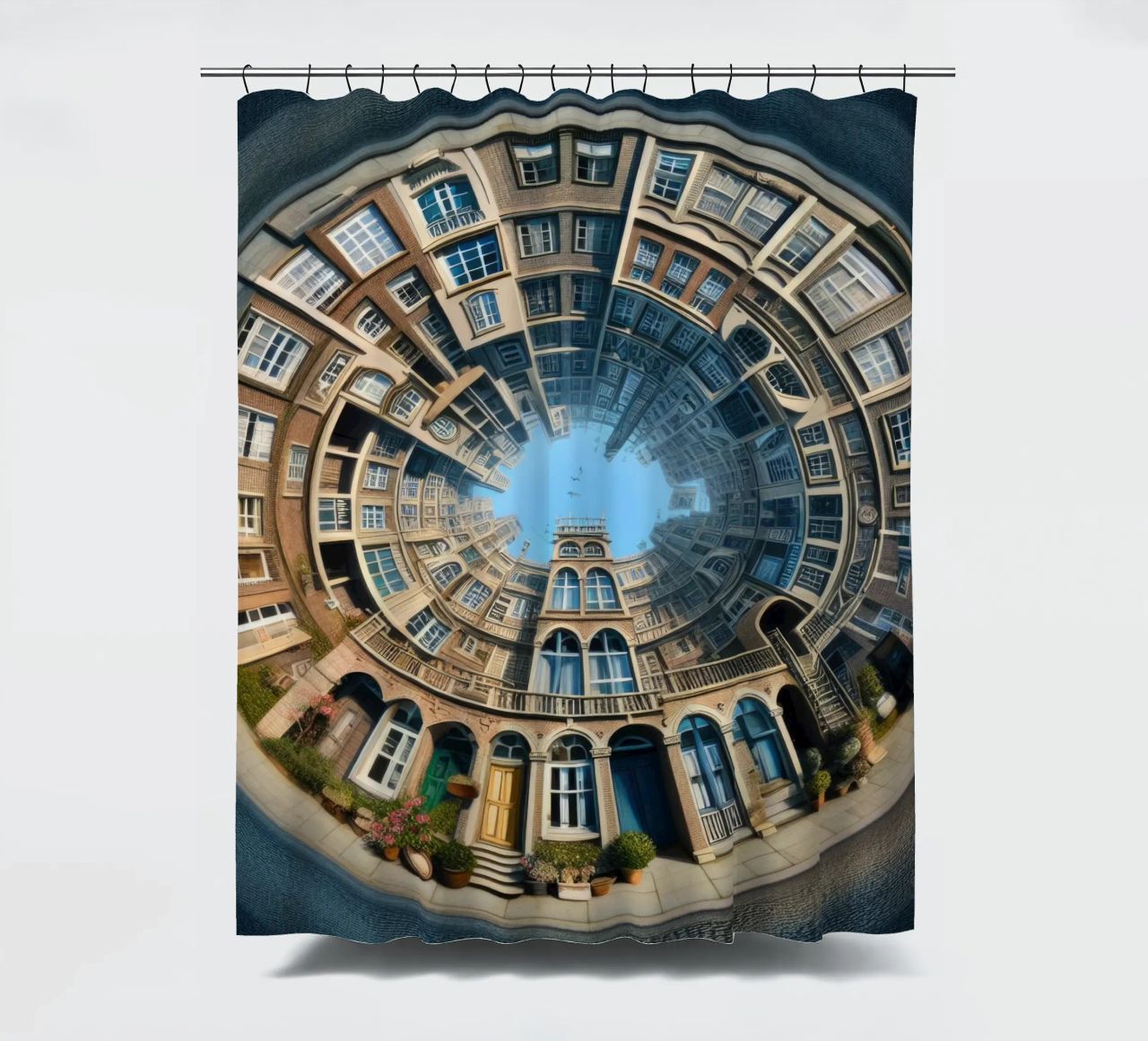 Sphere 064 - Circular Brick Architecture tenda da doccia da Spheres