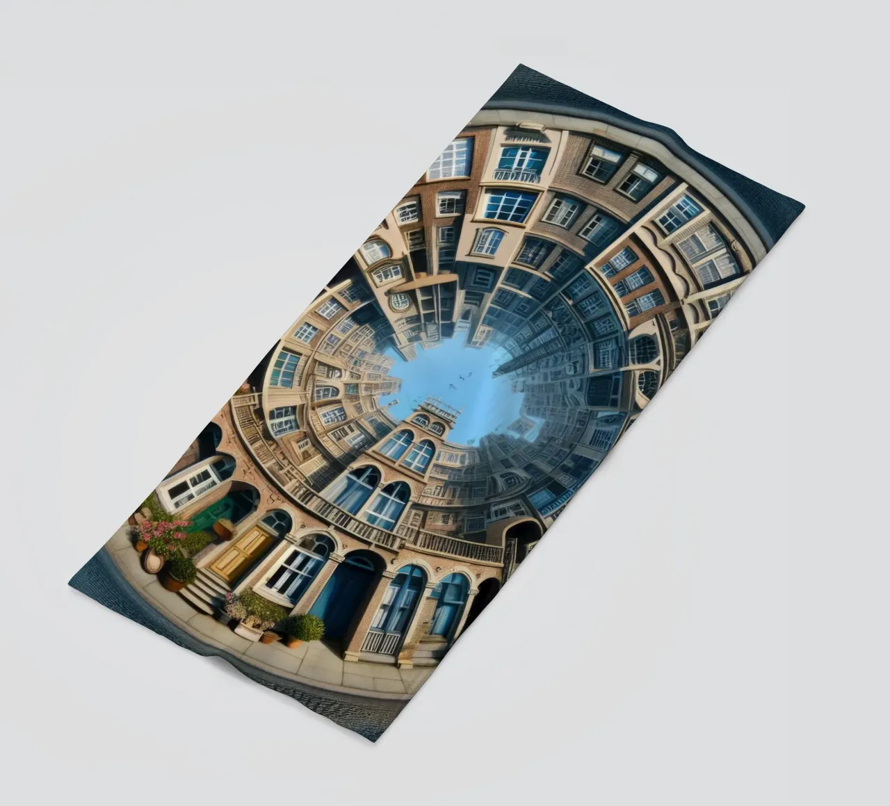 Sphere 064 - Circular Brick Architecture telo mare da Spheres