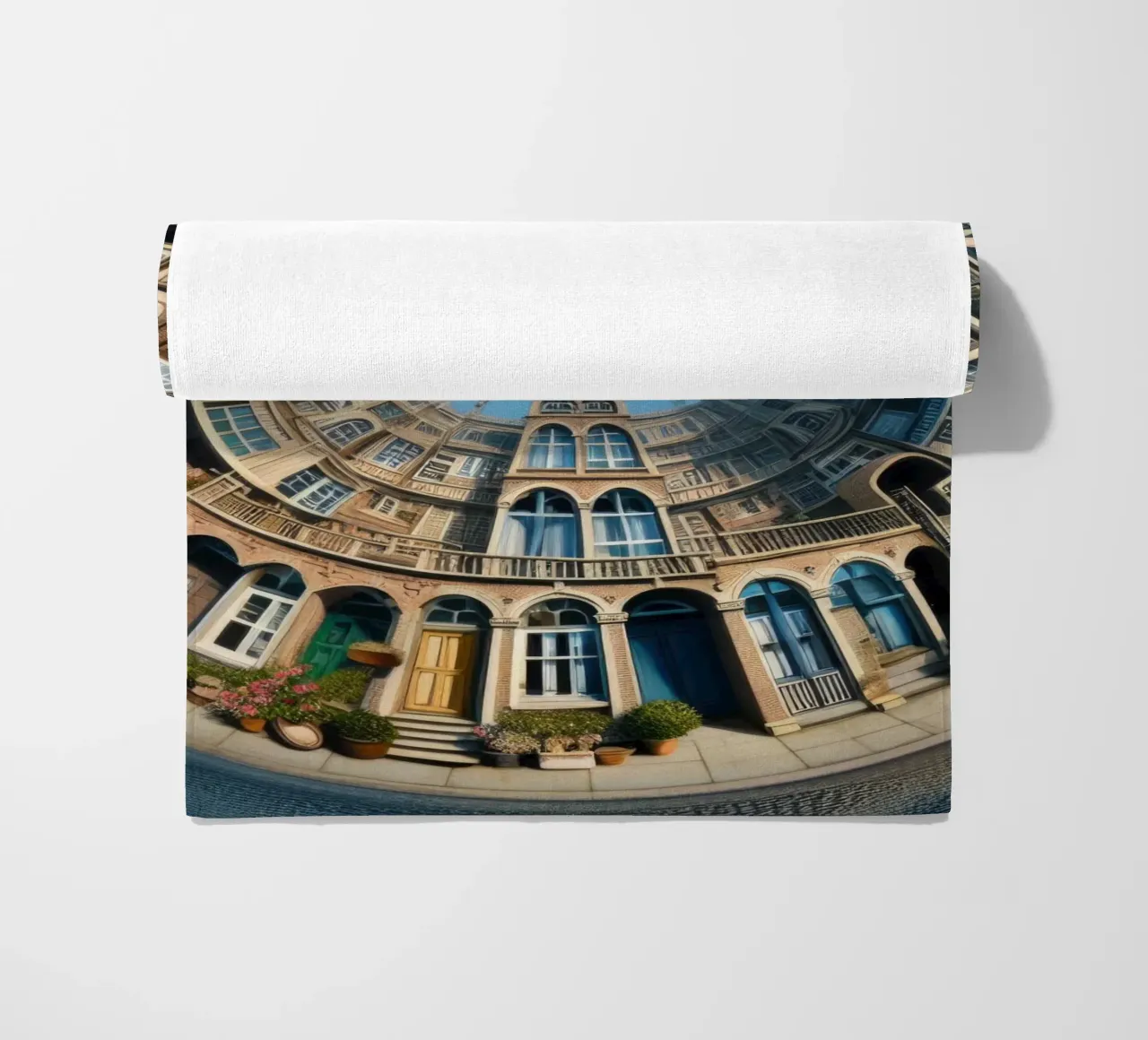 Sphere 064 - Circular Brick Architecture telo mare da Spheres