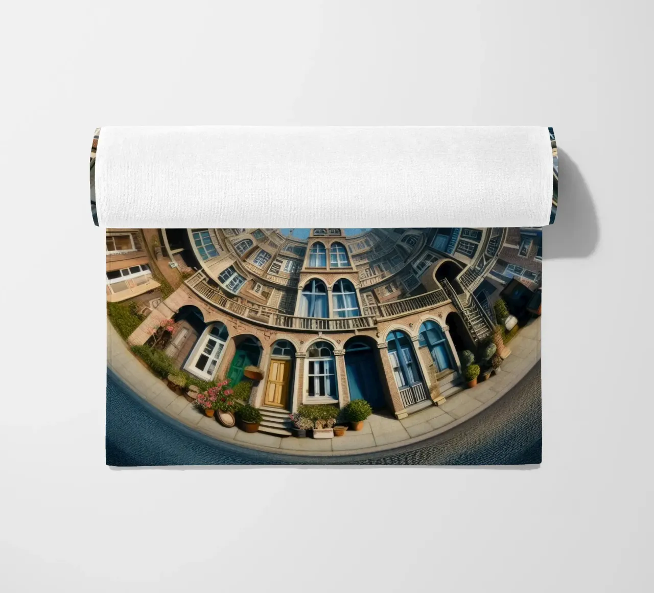 Sphere 064 - Circular Brick Architecture telo mare da Spheres