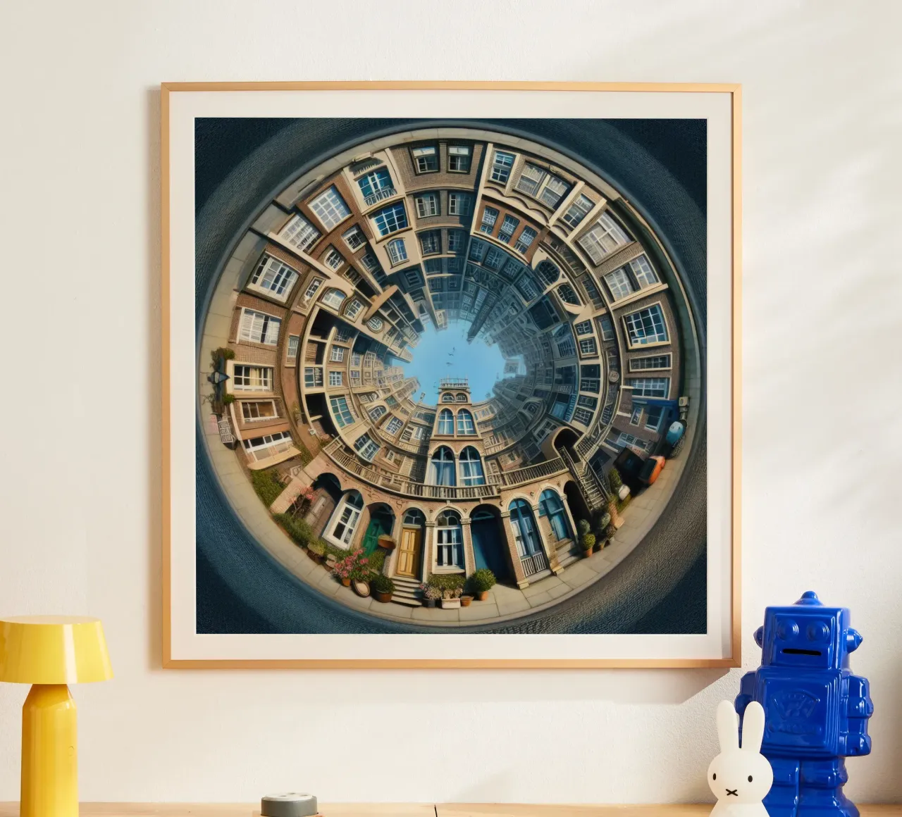 Sphere 064 - Circular Brick Architecture carta hahnemühle da Spheres