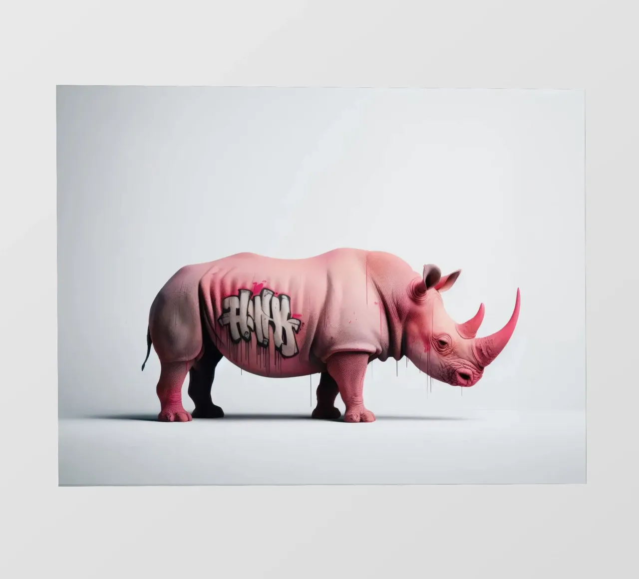 Rhino telo in pvc da Art Unleashed