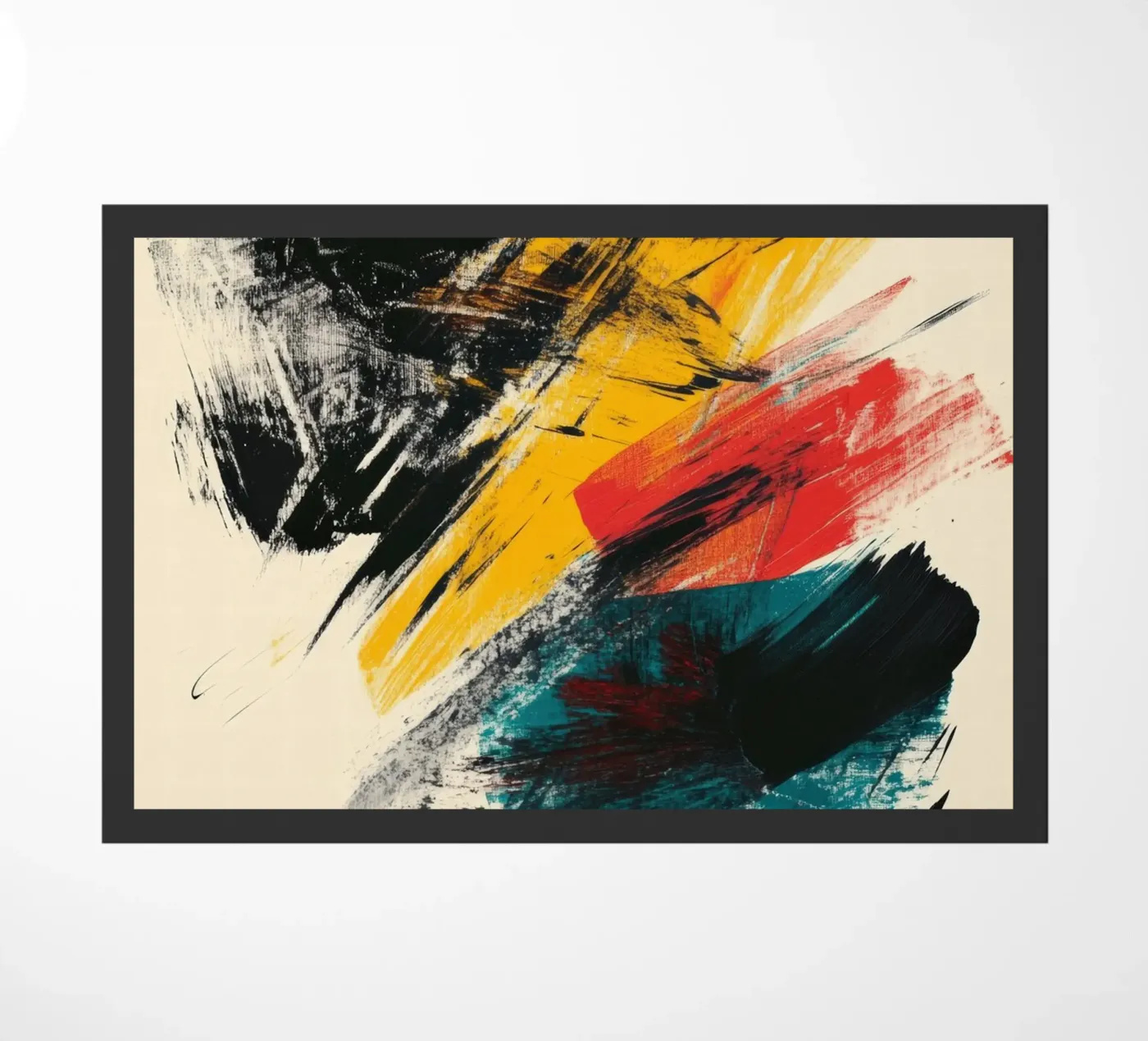 Modern deurmat van Art Unleashed