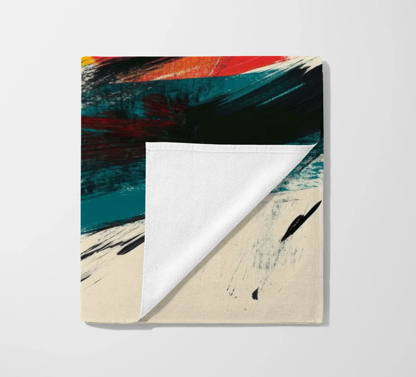 Modern strandhanddoek van Art Unleashed