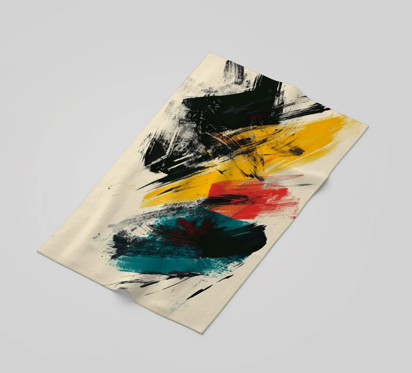 Modern strandhanddoek van Art Unleashed