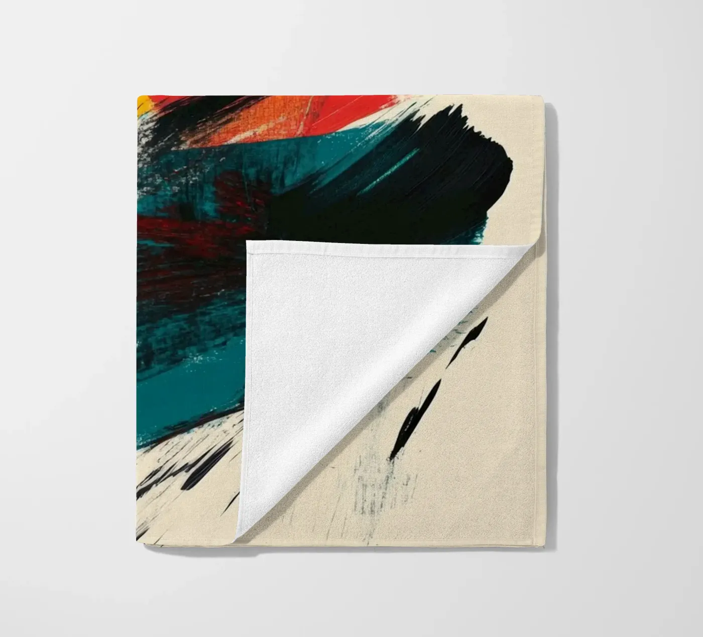 Modern strandhanddoek van Art Unleashed