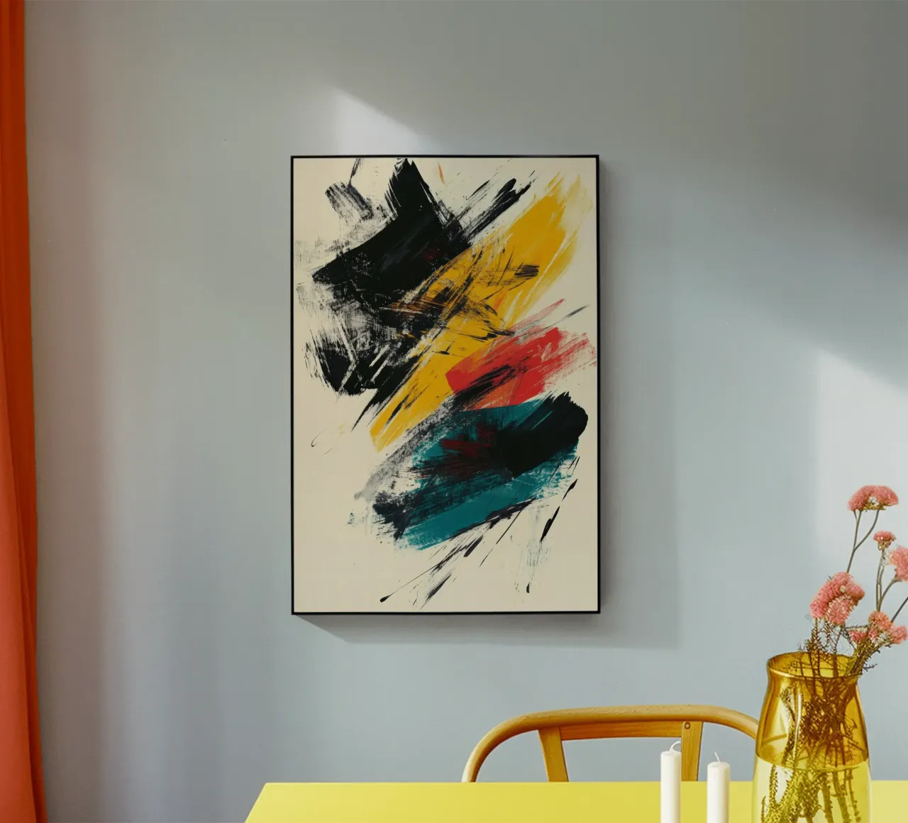 Modern acrylic glass by Art Unleashed