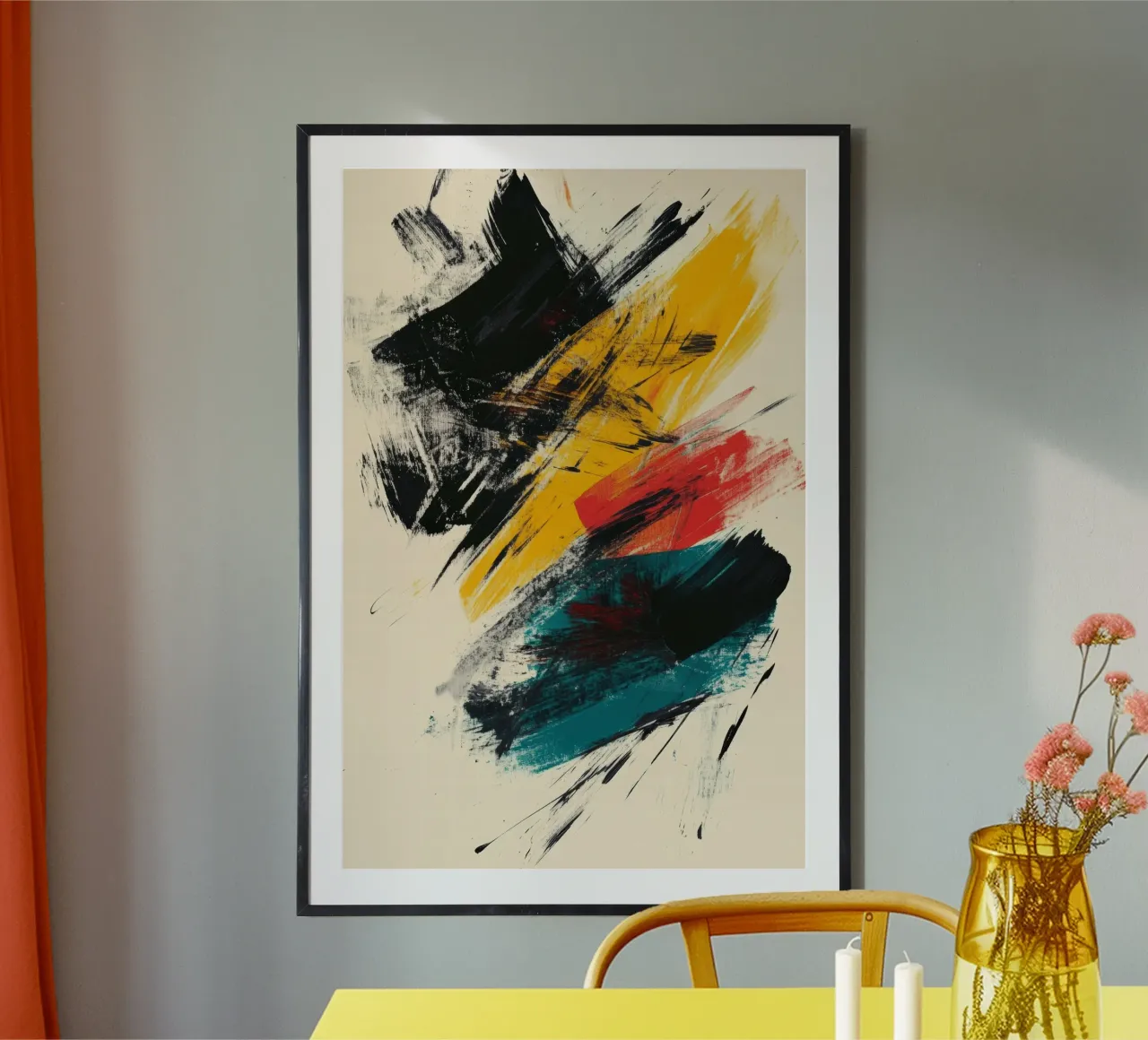 Modern poster by Art Unleashed