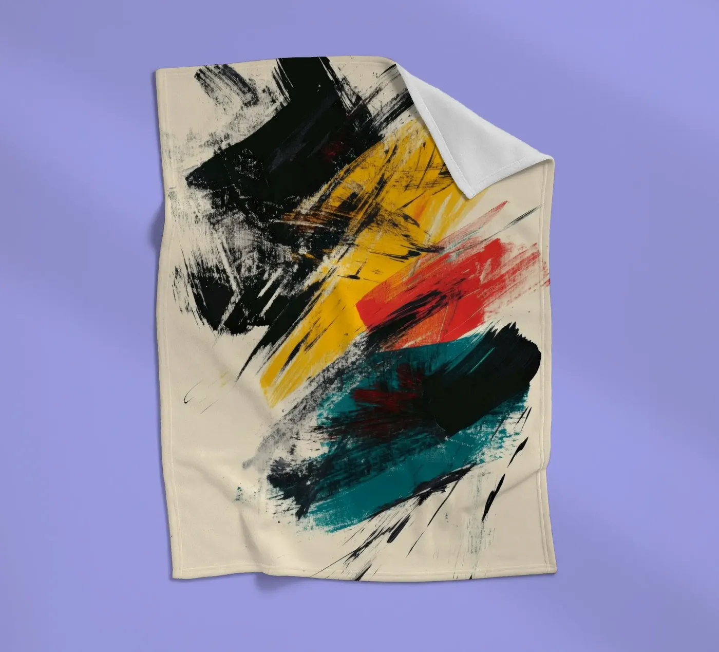 Modern fleecedeken van Art Unleashed