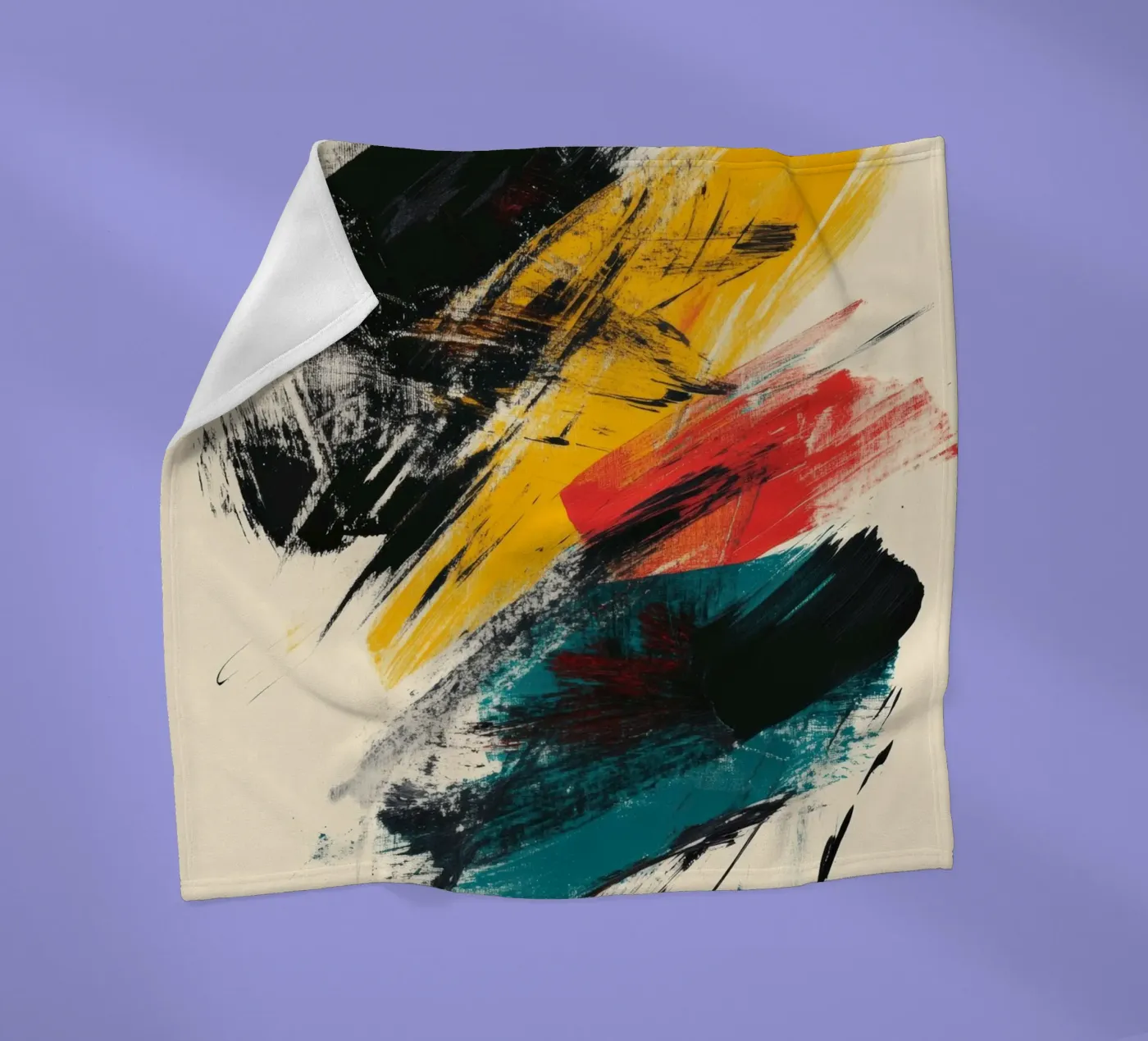 Modern fleecedeken van Art Unleashed