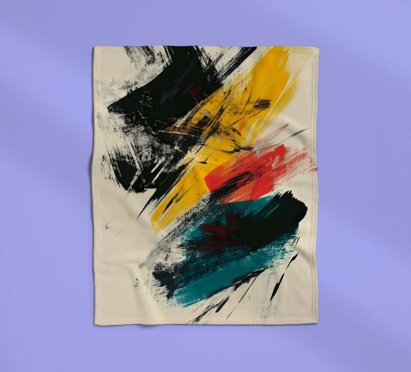 Modern fleecedeken van Art Unleashed