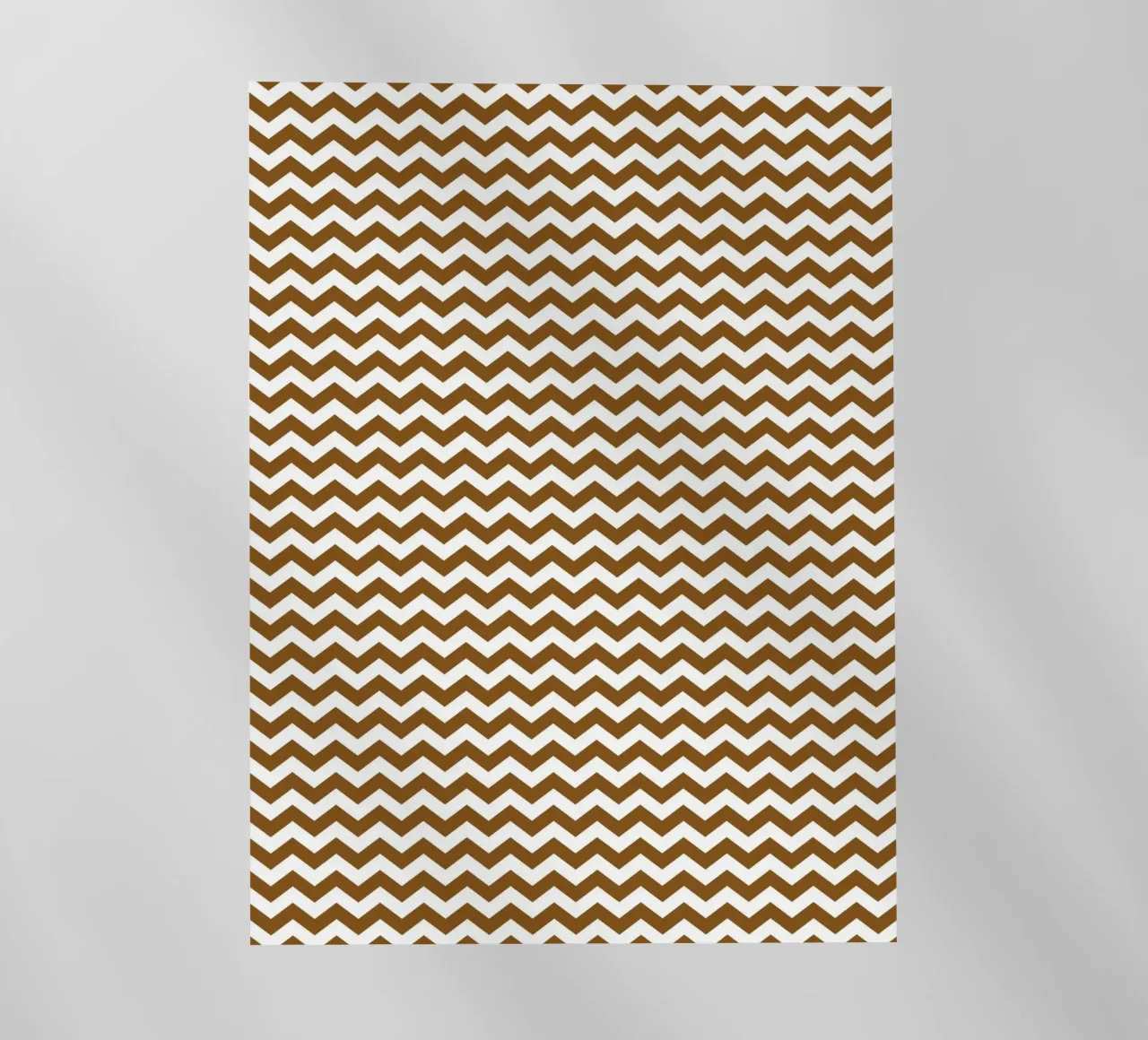 Minimal Chic Basic Standard Chevron | Bianco e marrone scuro pellicola backlit da Beauty in Simplicity