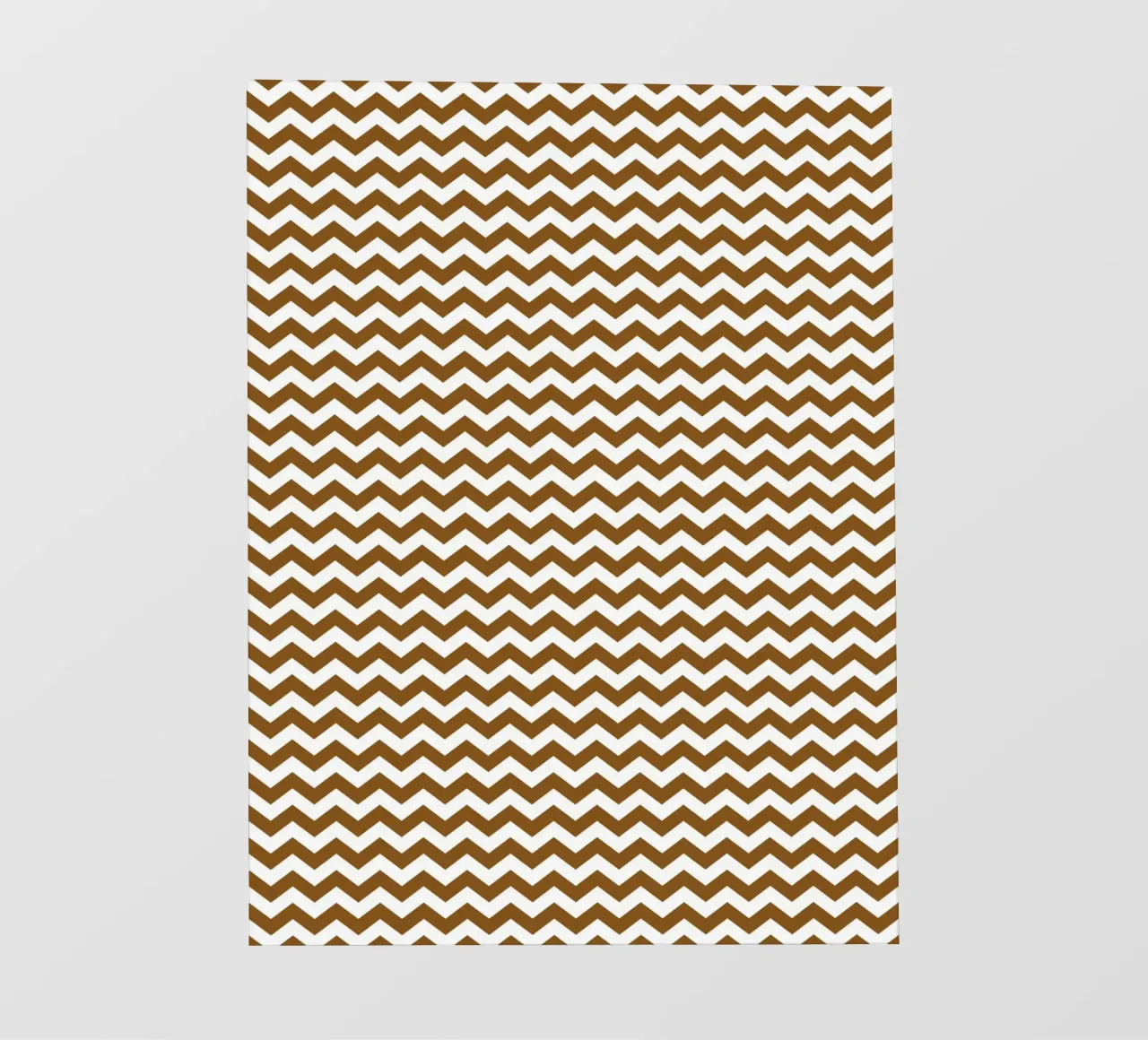Minimal Chic Basic Standard Chevron | Blanco y Marrón Oscuro lámina retroiluminada de Beauty in Simplicity