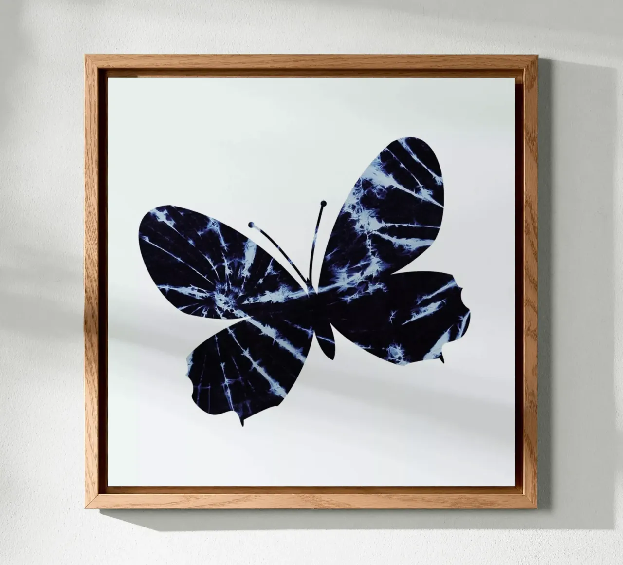 Batik Butterfly alu-dibond by XOXO Arte
