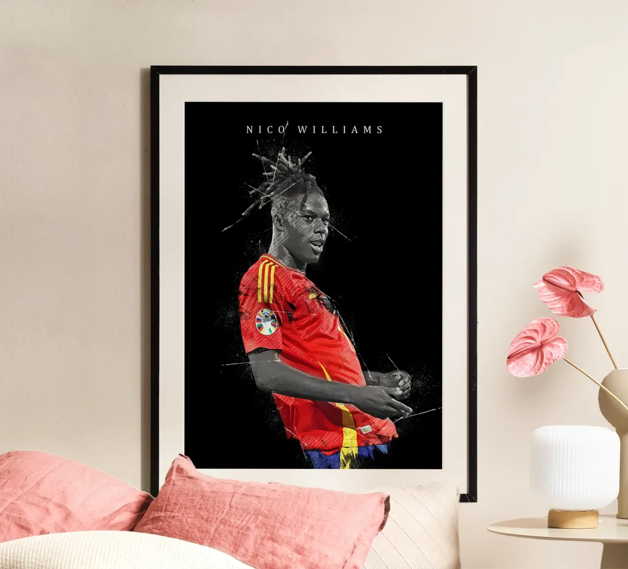 Nico Williams carta hahnemühle da tenten
