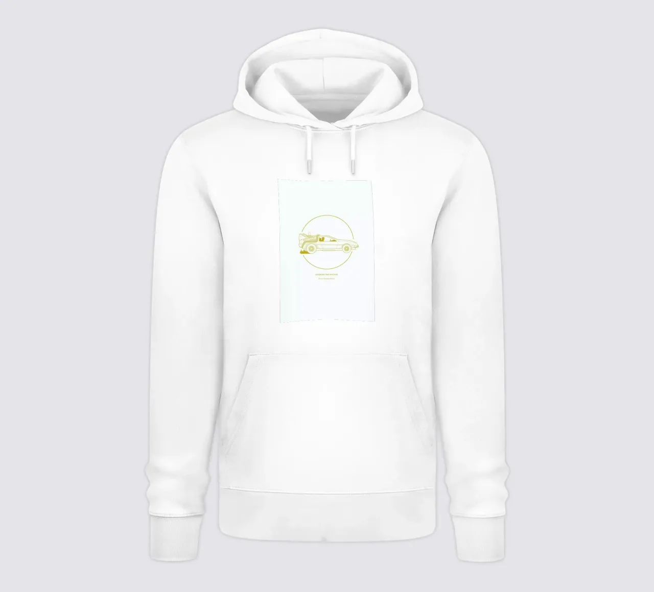 Delorean Time Machine hoodie by Dean Smith