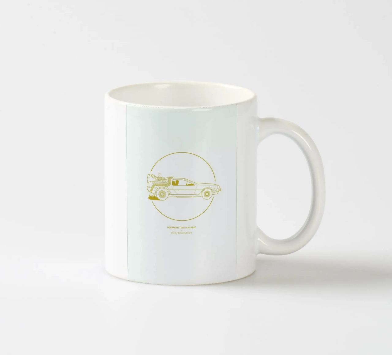 Delorean Time Machine tazza in ceramica da Dean Smith