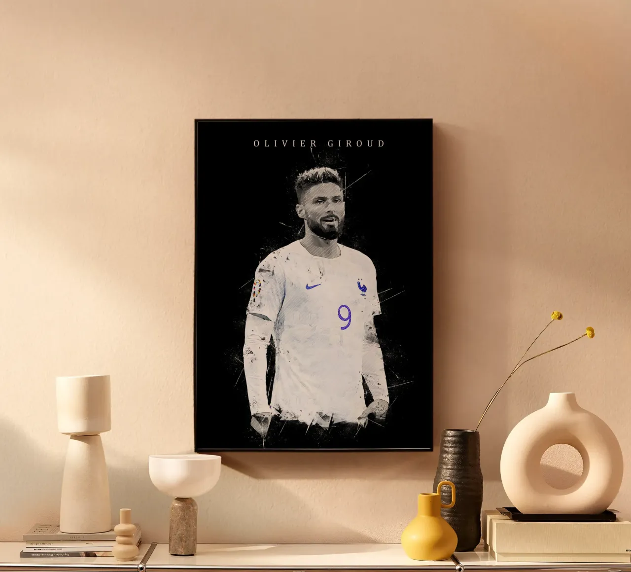 Olivier Giroud plexiglass da tenten
