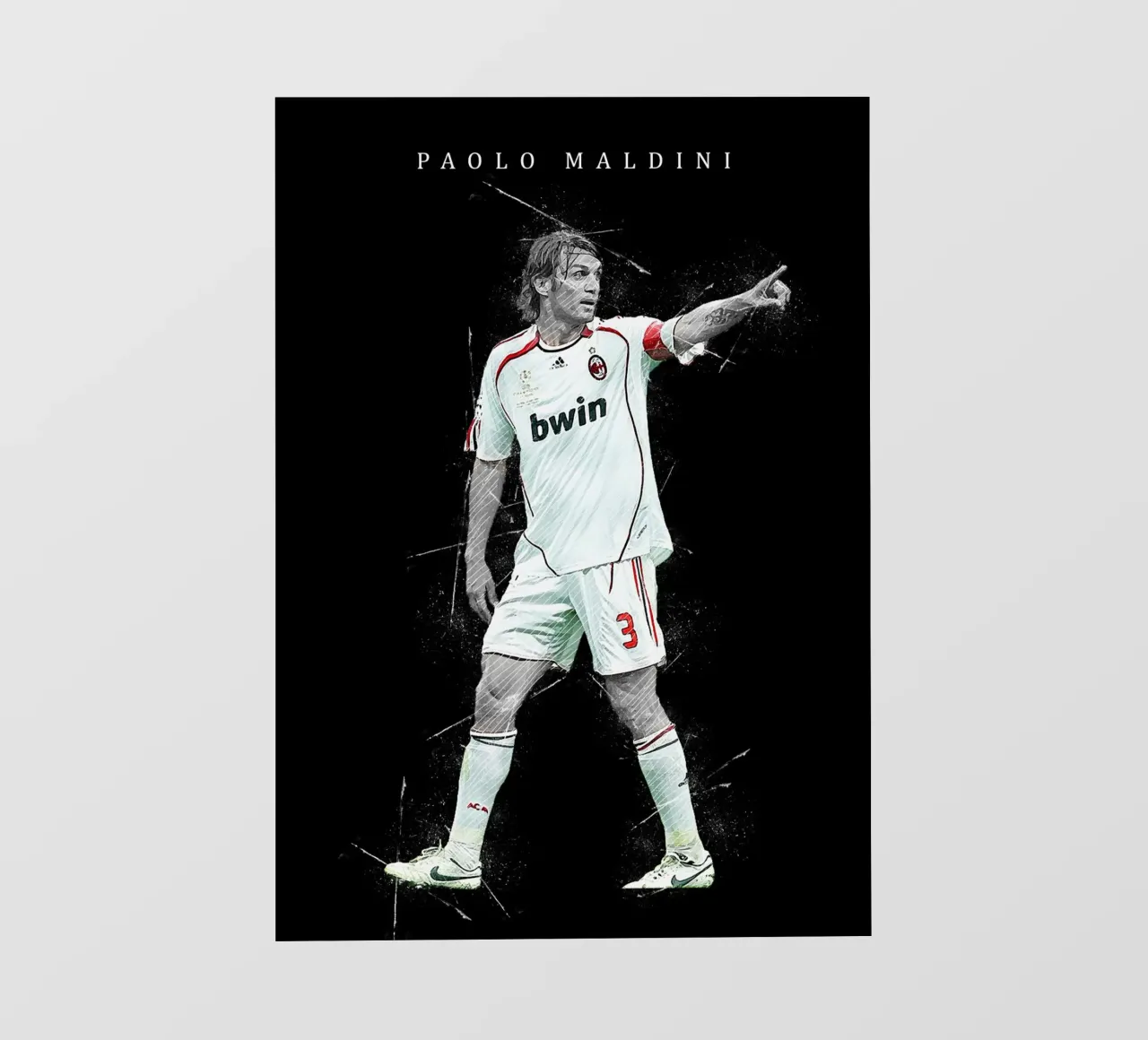 Paolo Maldini telo in pvc da tenten