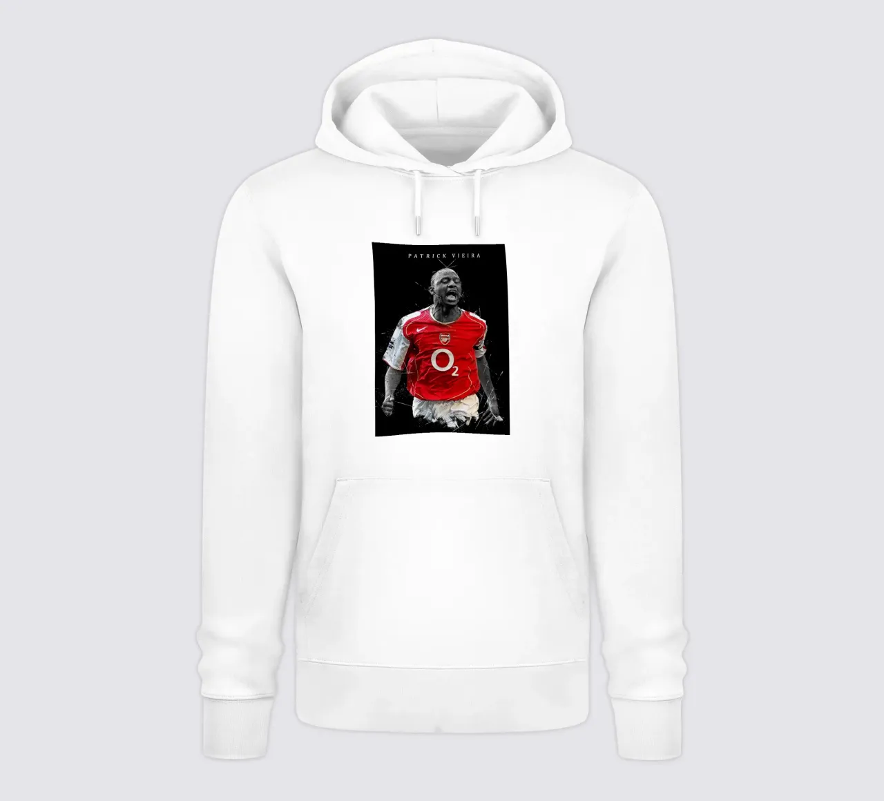 Patrick Vieira felpa con cappuccio da tenten