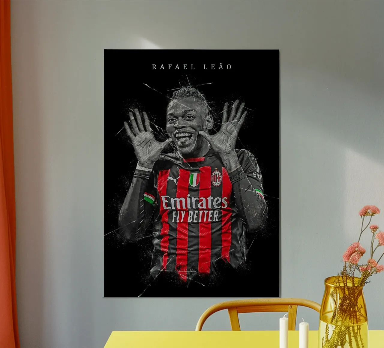 Rafael Leão carta hahnemühle da tenten