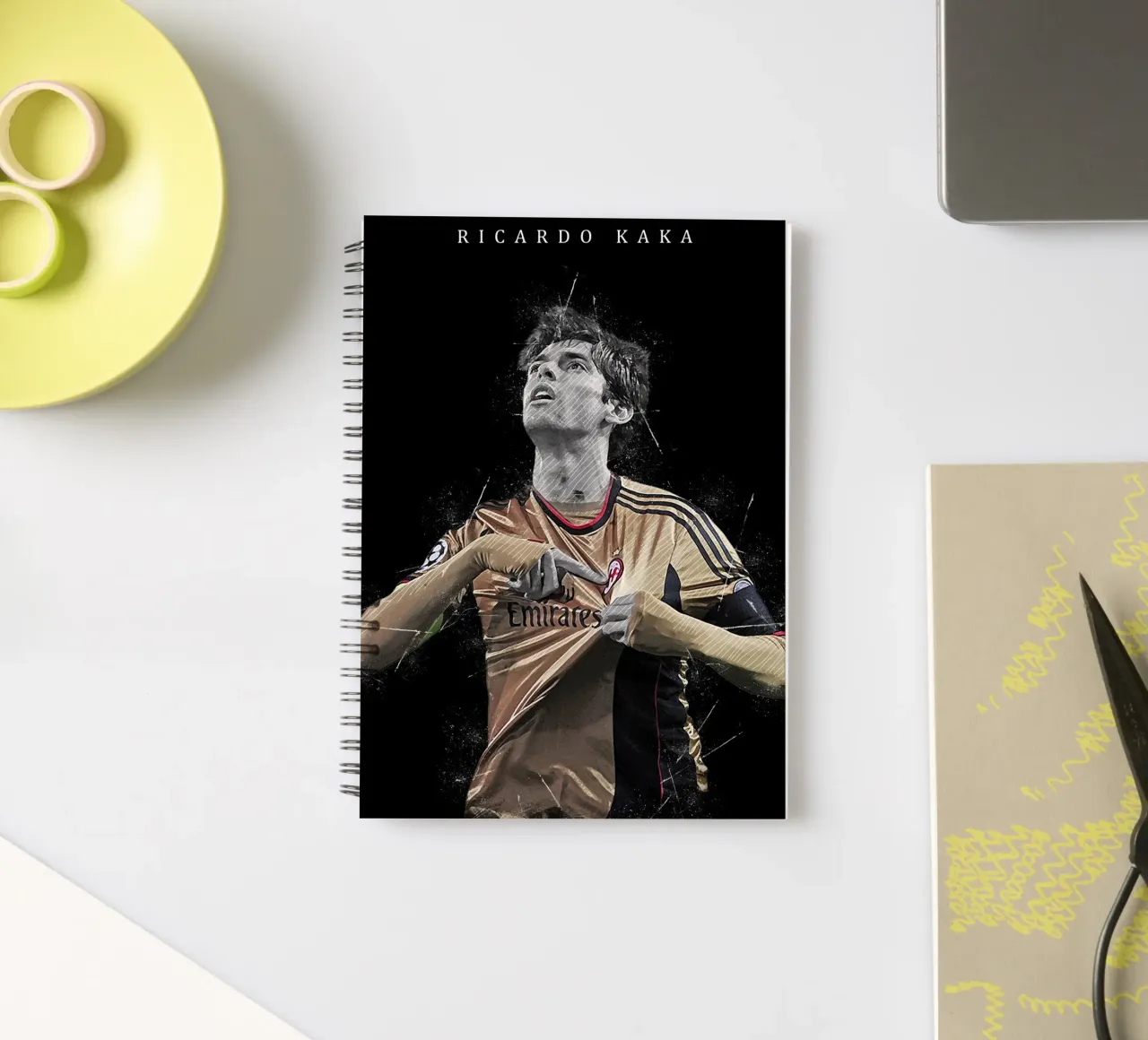Ricardo Kaka spiral notebook by tenten