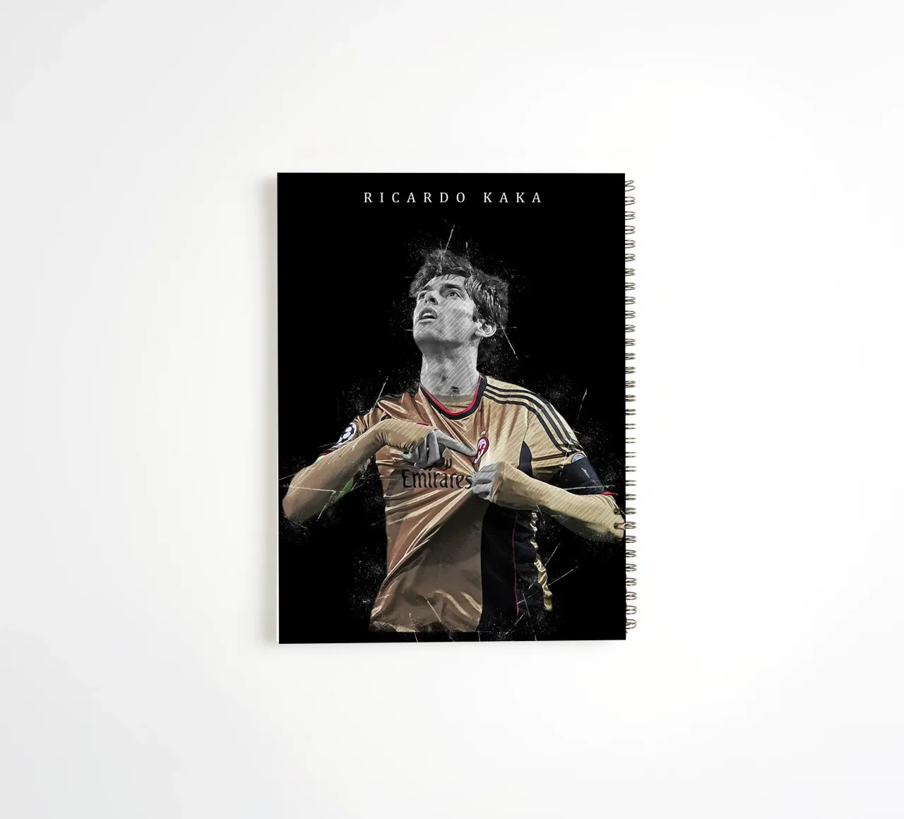 Ricardo Kaka spiral notebook by tenten