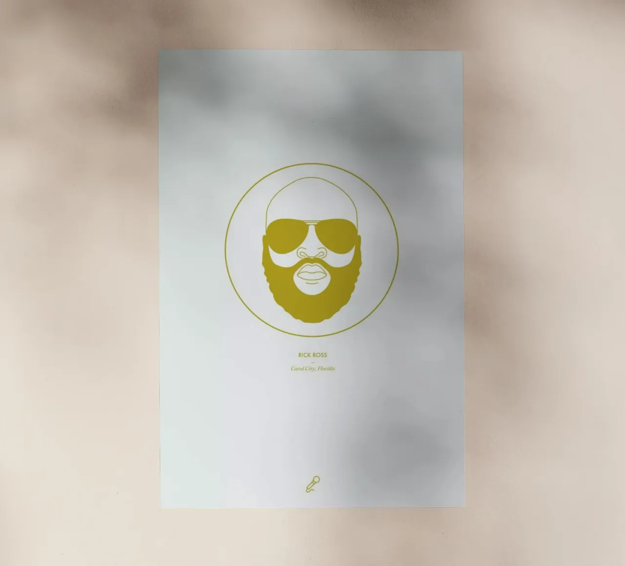 Rick Ross pellicola backlit da Dean Smith