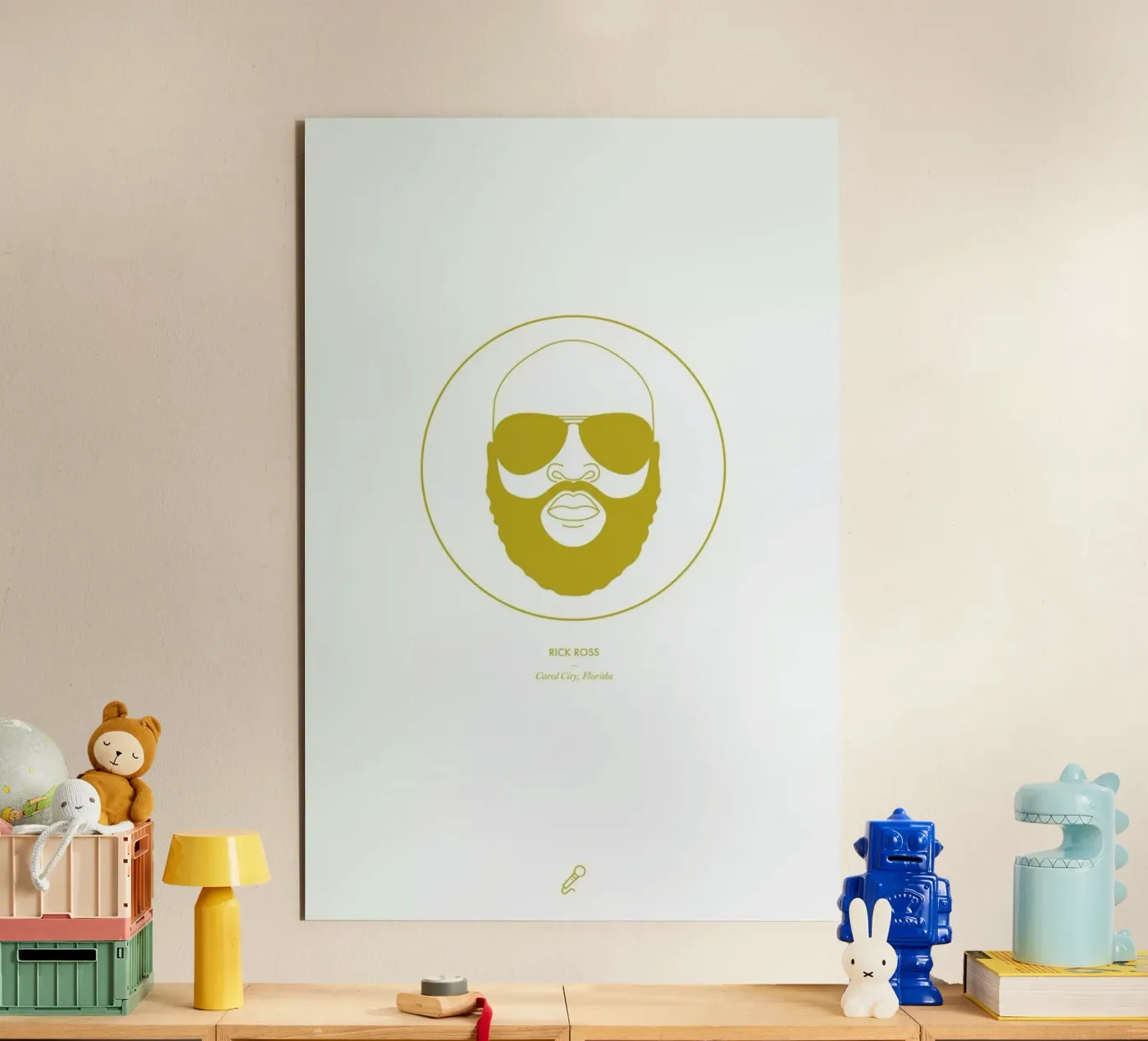 Rick Ross forex plate by Dean Smith